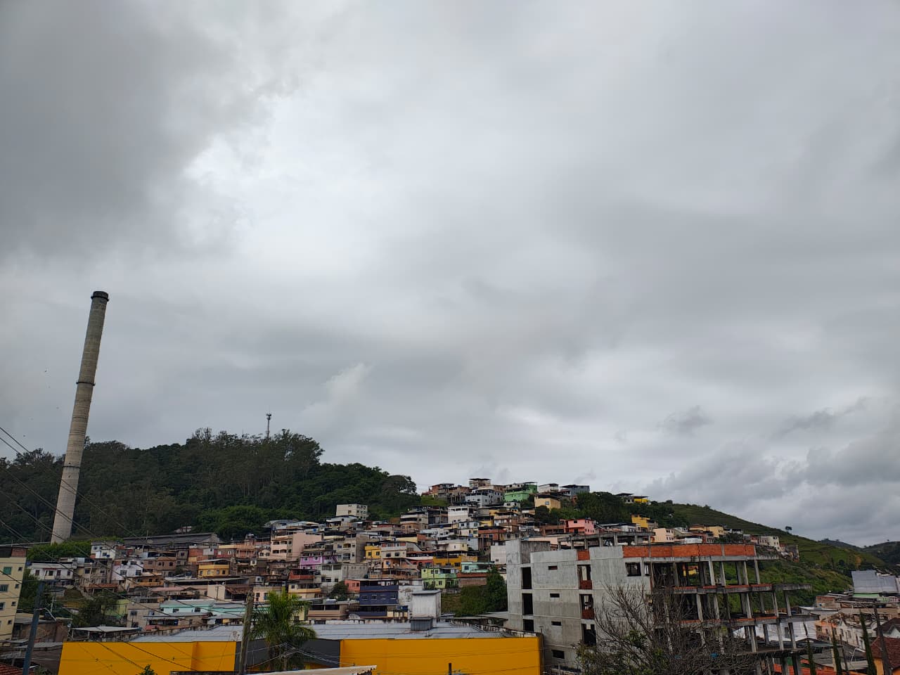 Final de semana será de tempo nublado e com possibilidade de chuva em Santos Dumont